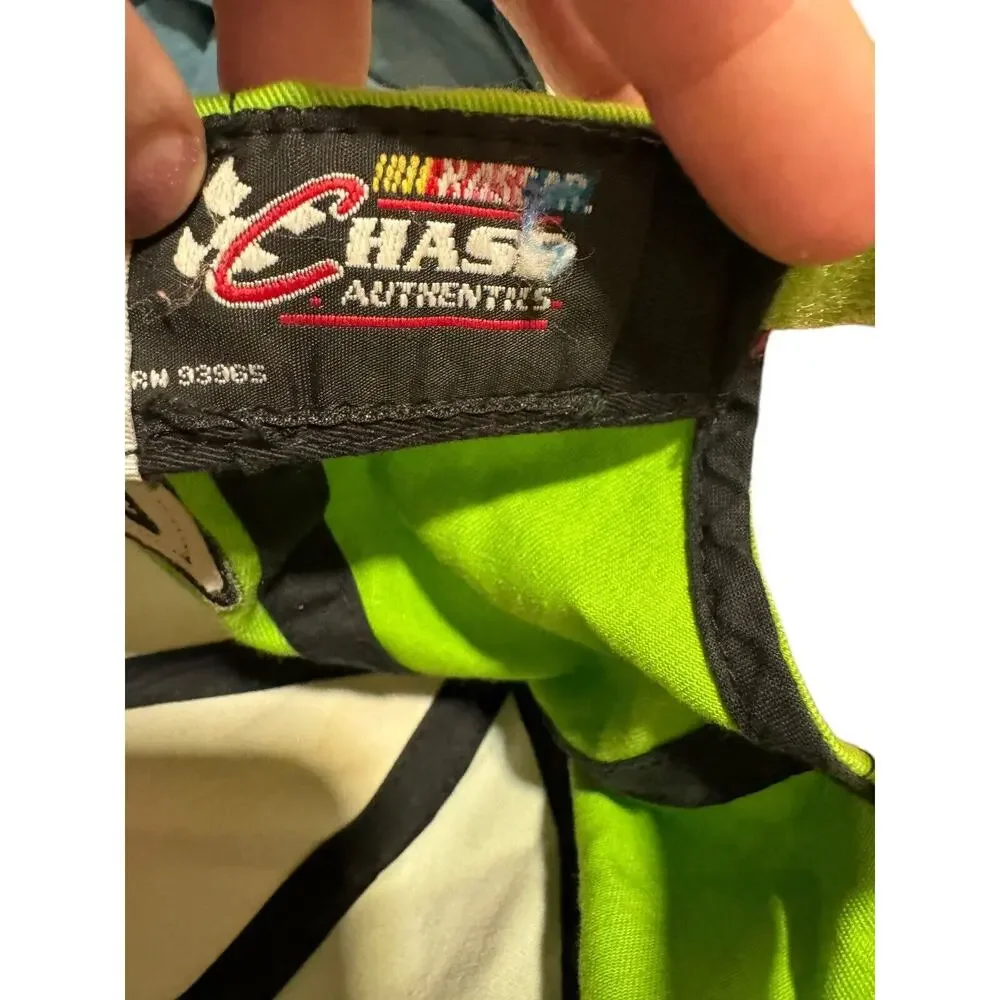 NASCAR Chase Authentic Kyle Busch Green M&m Youth Hat Cap